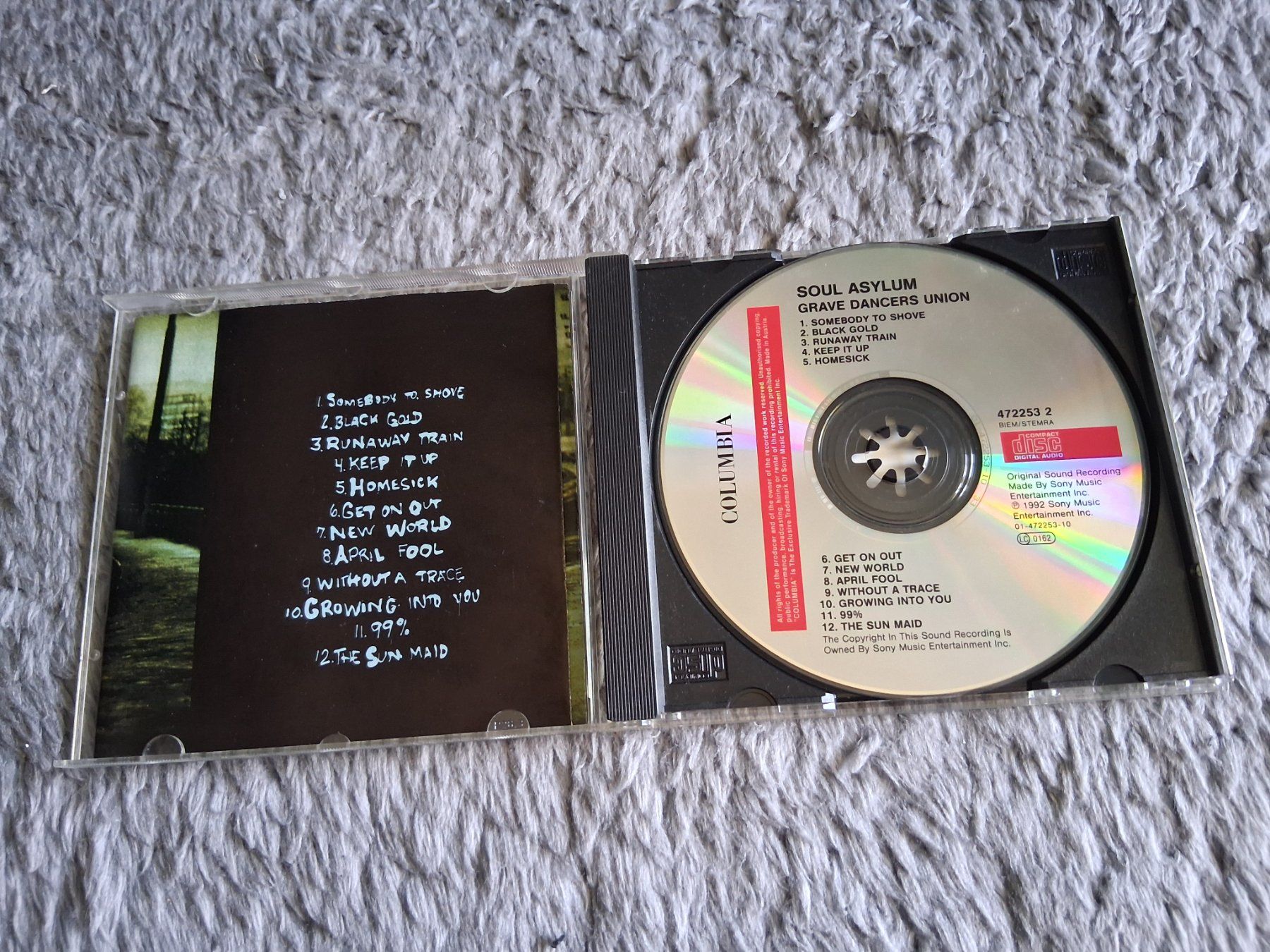 CDs: SOUL ASYLUM        GRAVE DANCERS UNION       CD – Gebraucht aus Wetzikon ZH von Ramones01 2