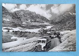 Susten - Passhöhe - Postauto