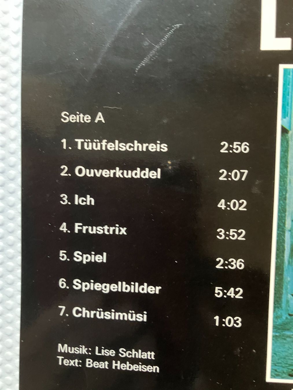 Schallplatten: Lise Schlatt – Gebraucht aus Aarwangen von Jukebox3 3