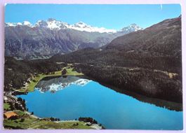 St. Moritzersee mit Landguardkette