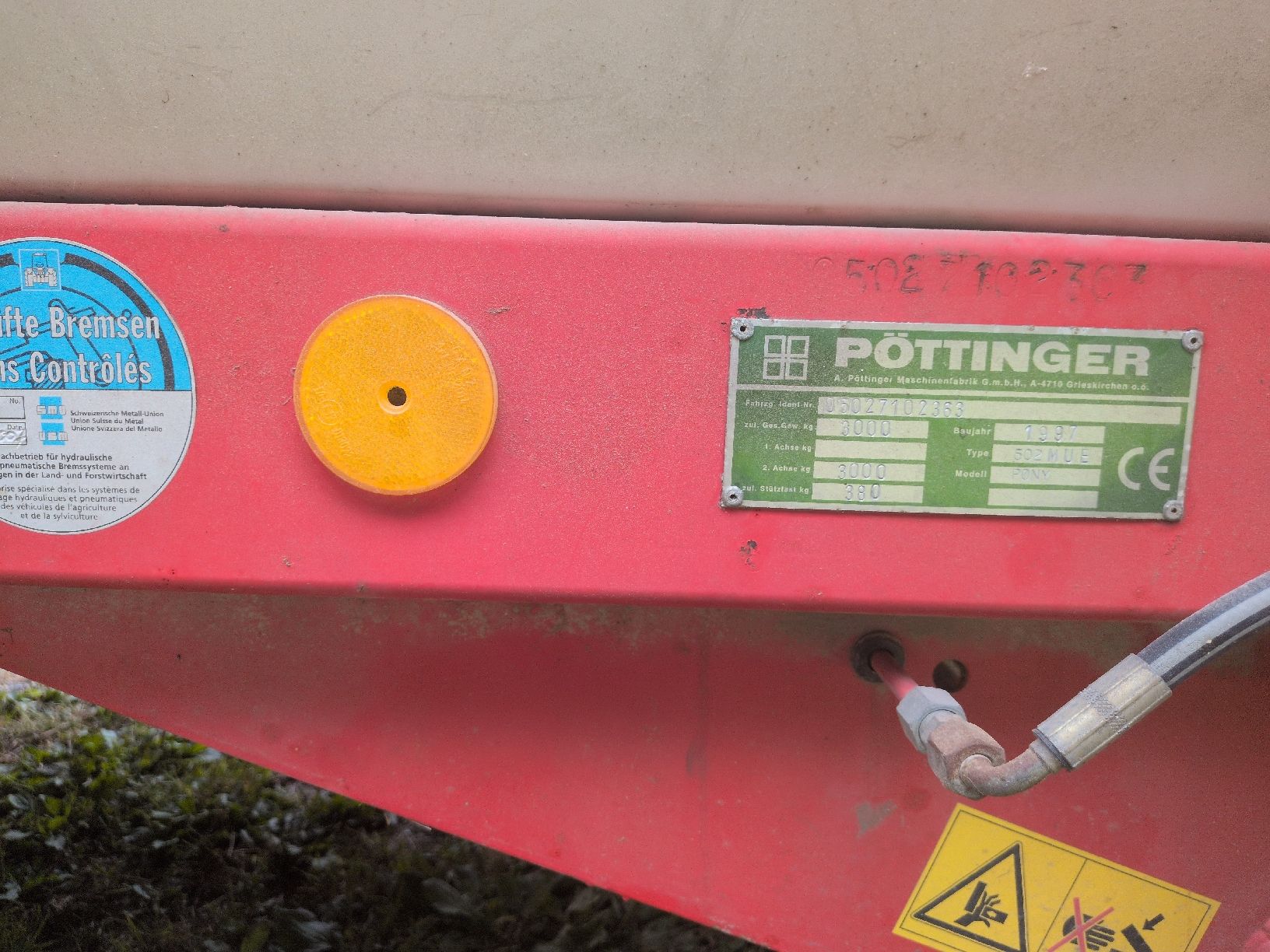 Alle Maschinen: Pöttinger Pony – Defekt aus Surrein von luc_9cxp 6