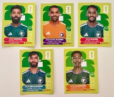 Panini Fifa Fussball WM 2026 Sticker Saudi
