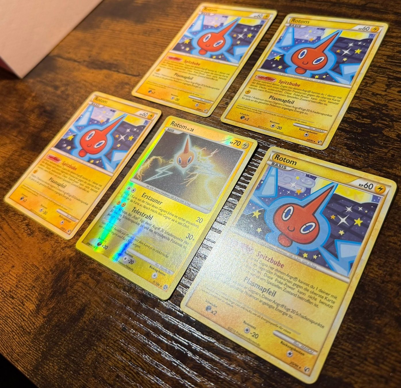 Pokémon Carte collezionabili: Rotom Rare Reverse Holo 7 & Rare 20 – Usato da Zürich venduto da PEACECOCOON 1