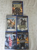 Lot 5 Jeux PS2 – James Bond 007 & Medal of Honor / Guerre