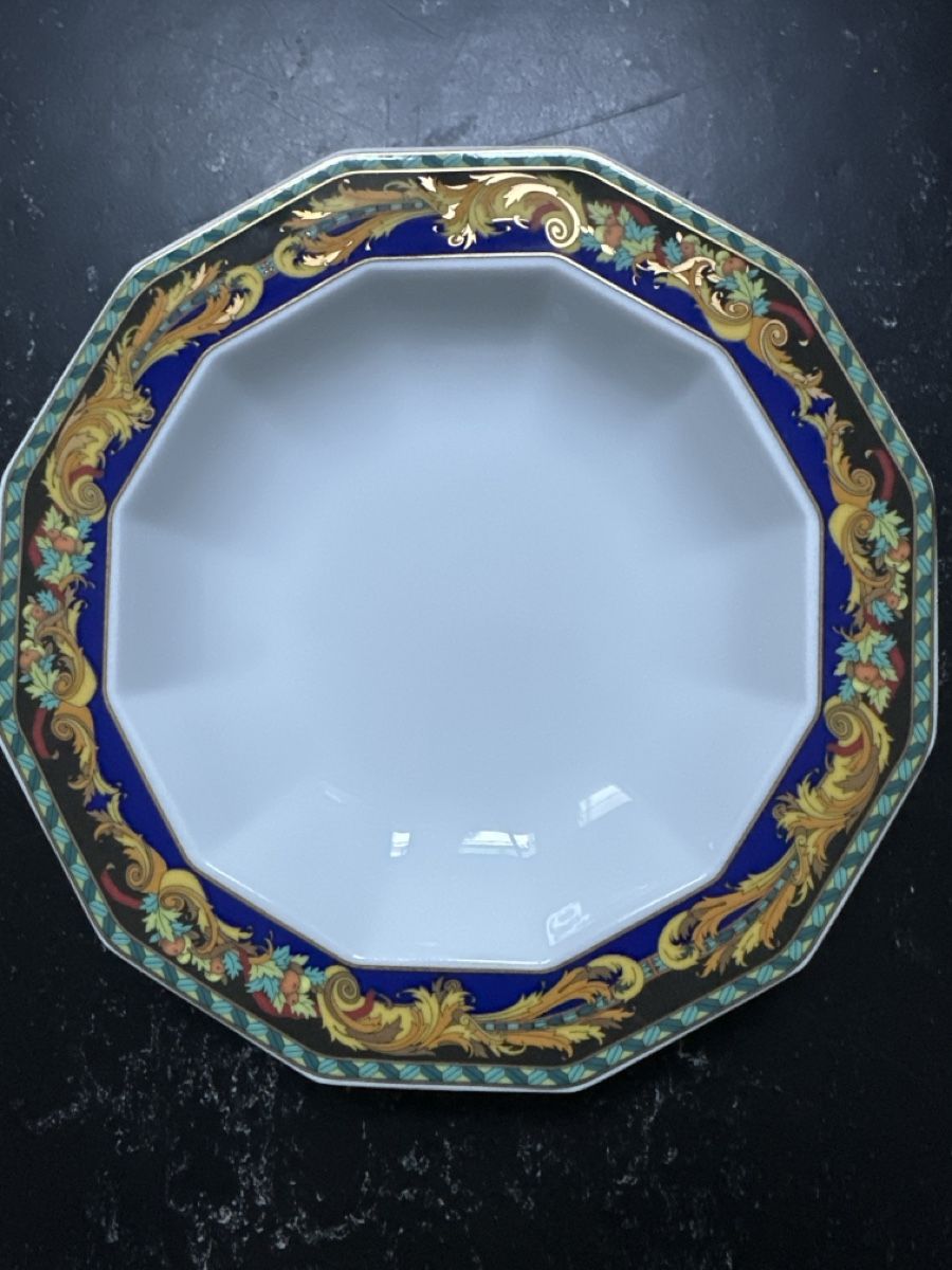 Versace Piatti: Rosenthal Versace Le Roi Soleil Teller neu – Nuovo (secondo la descrizione) da Bern venduto da schnupka