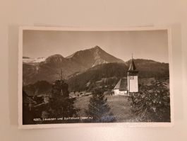Ansichtskarte Lauenen und Spitzhorn gelaufen/ PK