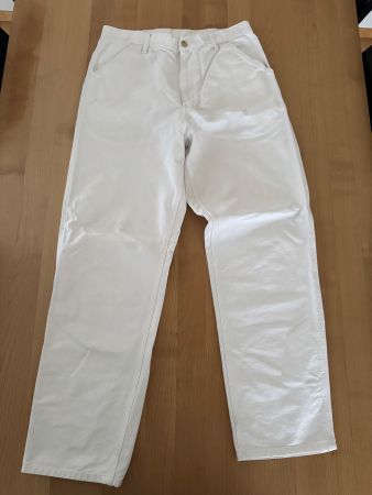 Pantalon Carhartt blanc T34 L34 occasion