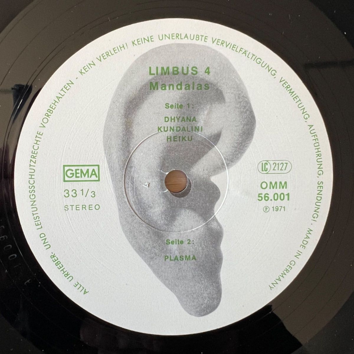 Vinyles: Limbus 4 - Mandalas / D-Press. 1983 - TOP – D'occasion à Gais par soundcave57 4