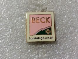 Ansteckpin 64: Beck Sanitärgeschäft