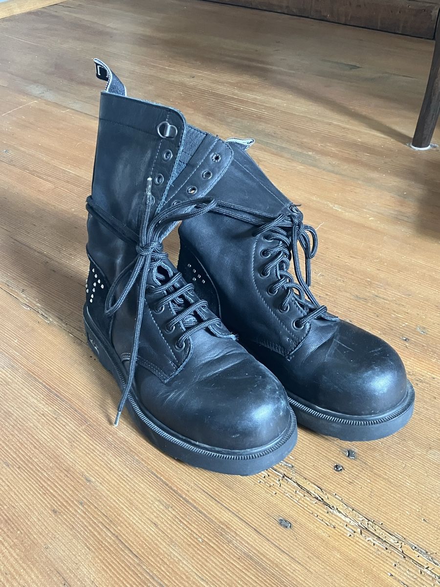 Scarpe da donna: Springerstiefel Boots Schnürstiefel – Usato da Basel venduto da nov_8nfz