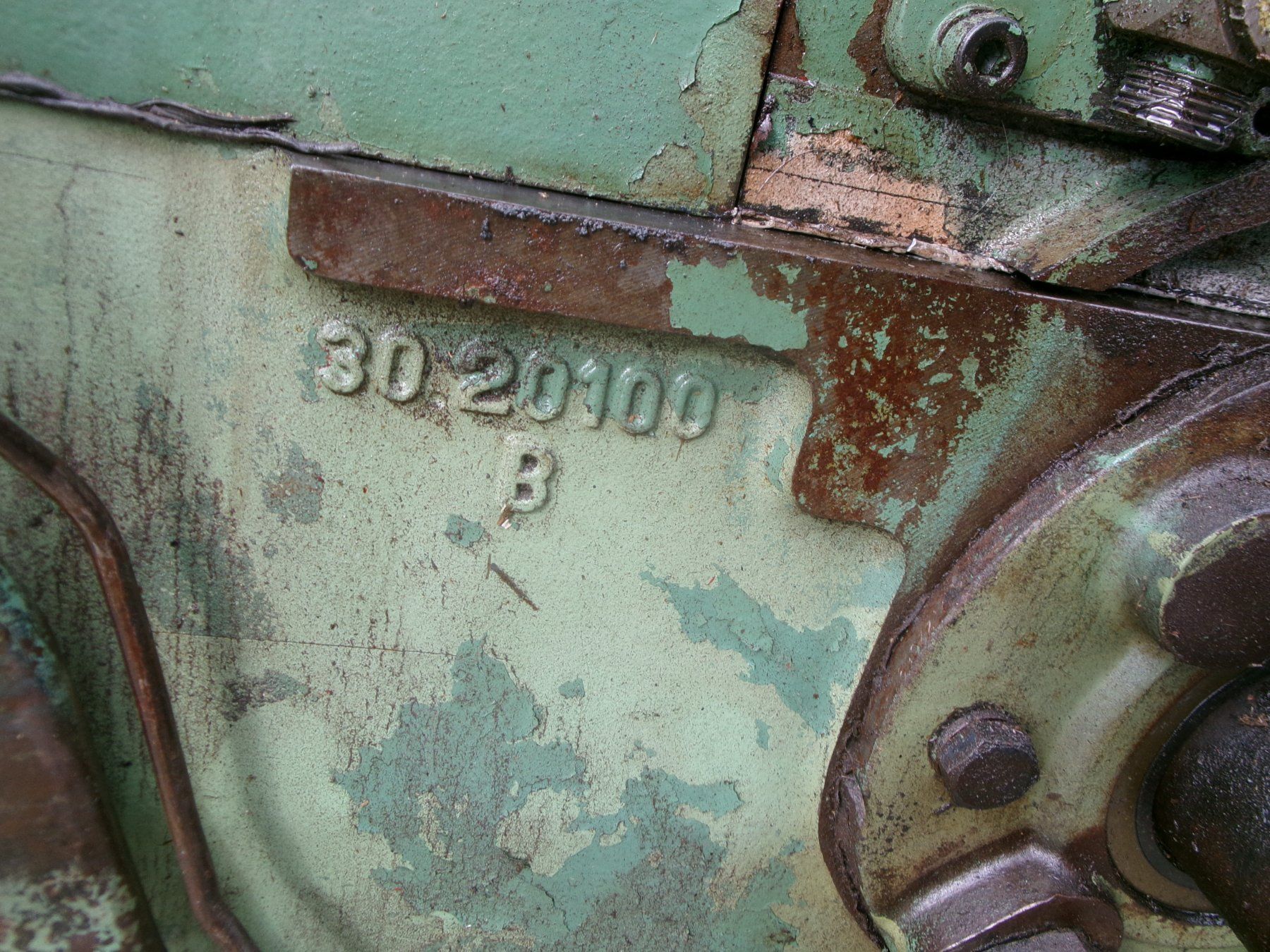 Bührer Traktoren: Bührer Traktor  OS 13 - Hinterachse / Getriebe / Hydraulik – Gebraucht aus Eschenbach SG von GM-29 5