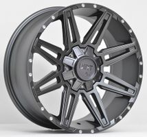 4x Dirt D88 9x18 5x120/127 Felgen für Jeep Wrangler Amarok