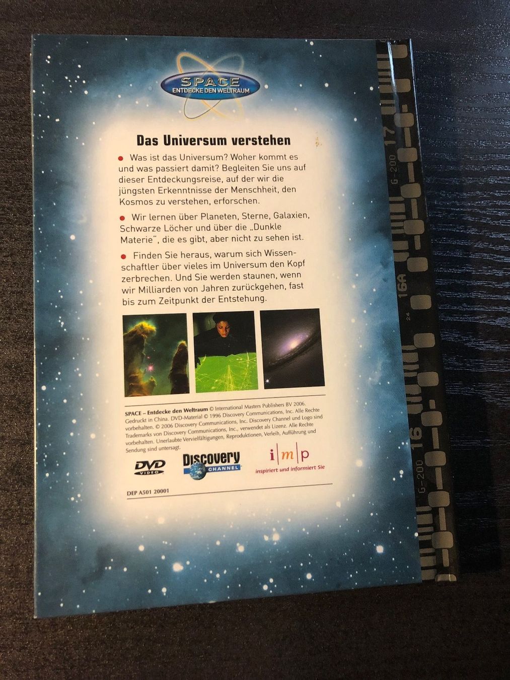 Tutti i DVDs: DVD "Das Universum verstehen" SPACE – Usato da Schübelbach venduto da Dolly990_2 1