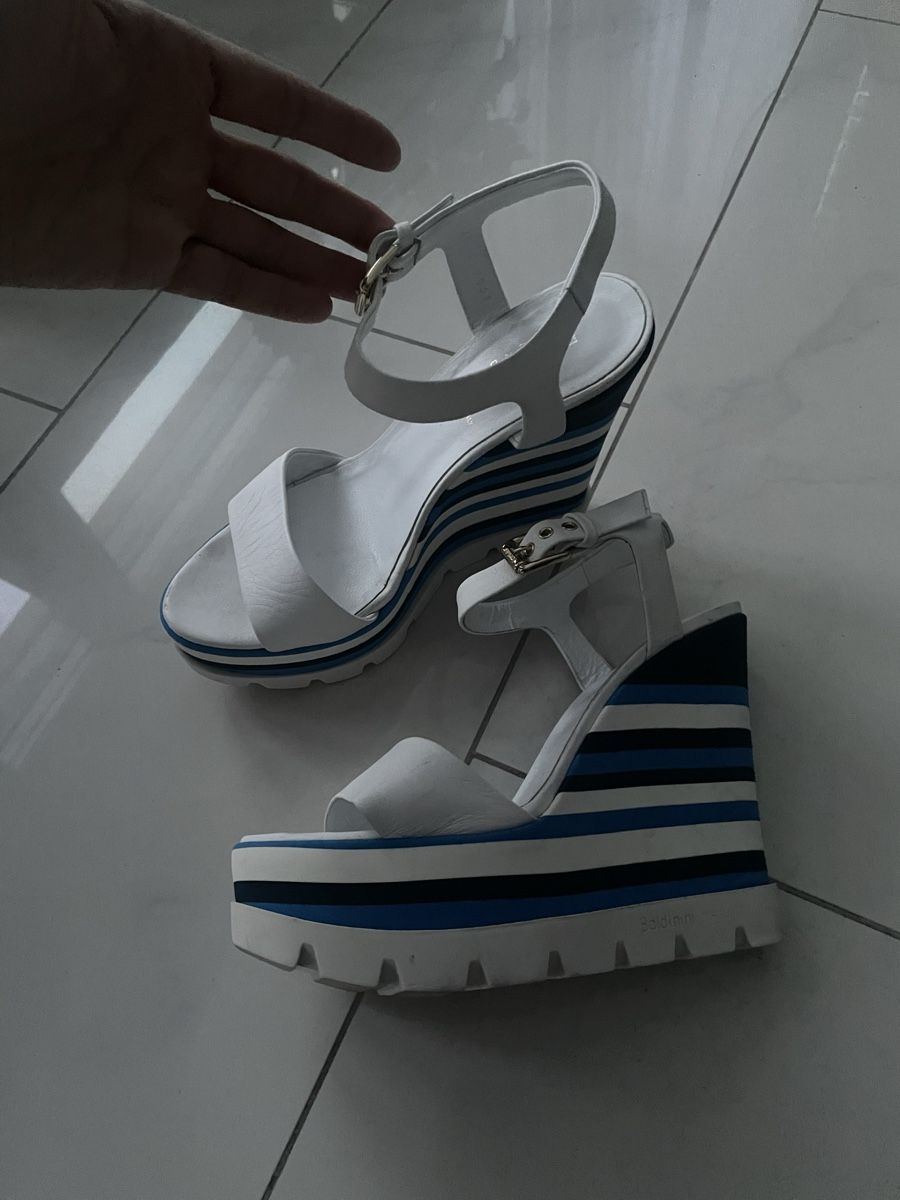 Baldinini Scarpe da donna: Gr.39 Baldinini Wedges in Weiss – Usato da Au ZH venduto da Daiga 1