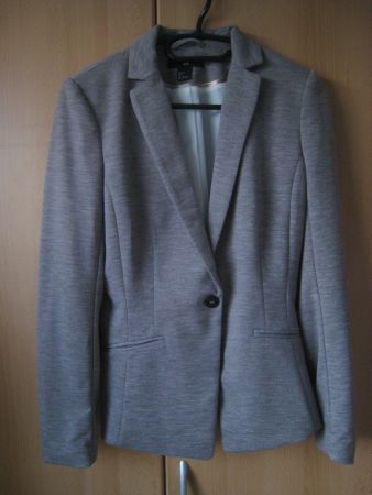grauer Blazer H&M   Gr. 36