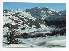LENK i.S. - Dorf mit Wildstubel - Stempel Bahn MOB