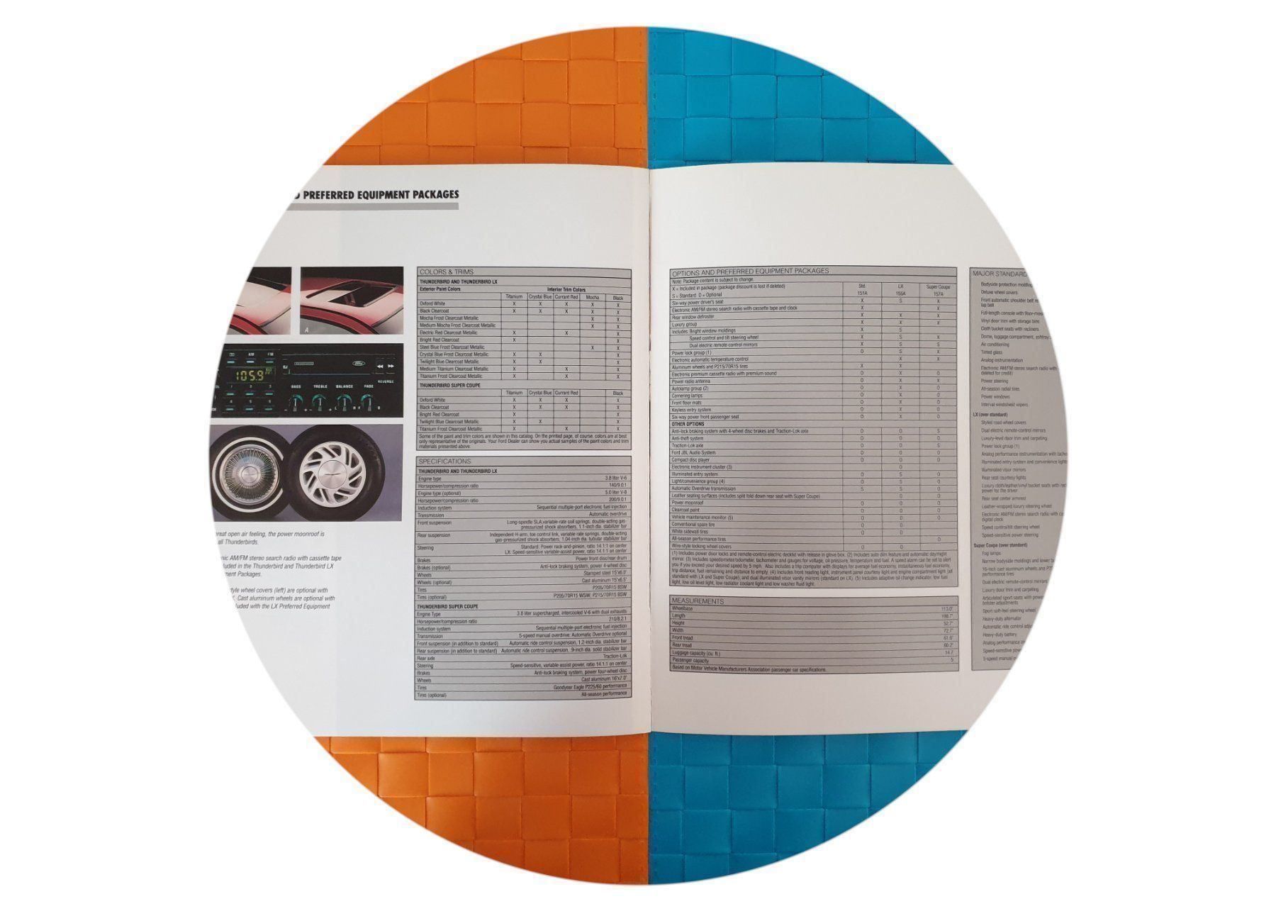 Zeitschriften & Magazine: FORD THUNDERBIRD 1990 USA - Prospekt / Katalog – Gebraucht aus Viganello von CARLiteratur 4
