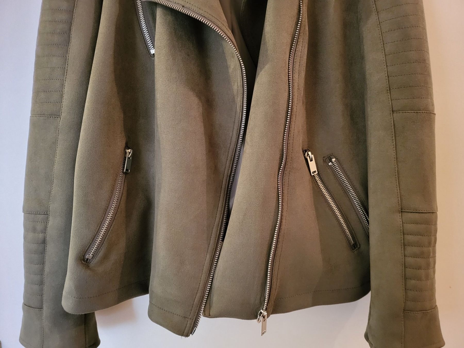 C&A Jacken: Schöne Biker Jacke olivgrün C&A – Neu (gemäss Beschreibung) aus Basel von sci_67ms 3