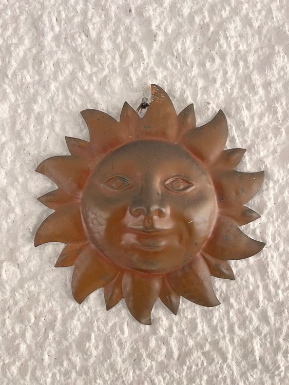 Vintage Kupfer Sonne Hüpfende Garten-Deko – Federnde Aufhängung Für Garten & Terrasse