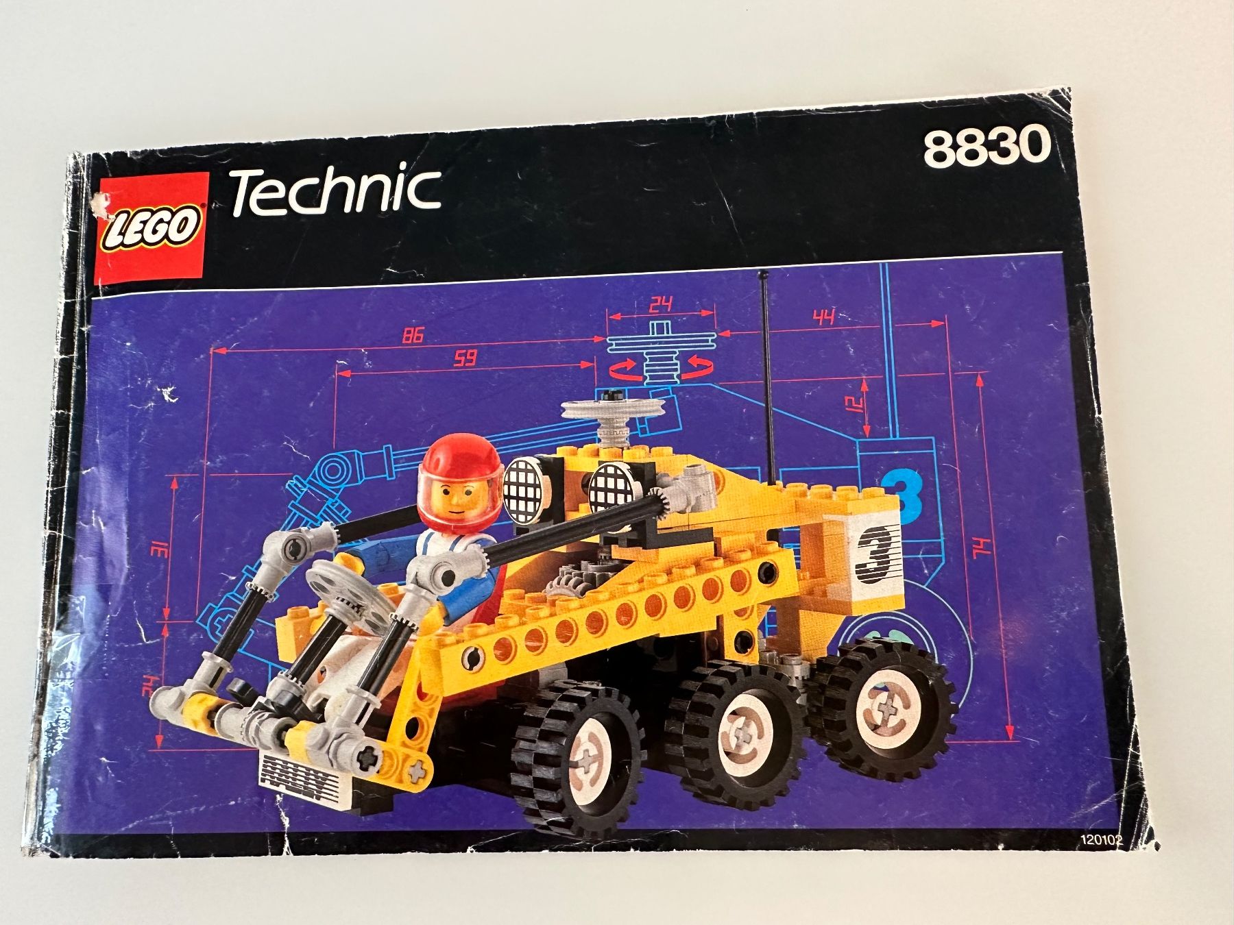 Lego Giocattoli: Lego Technik  8830   Rally 6-Wheeler oder Moonbuggy – Usato da Oberbipp venduto da wurmi03 5