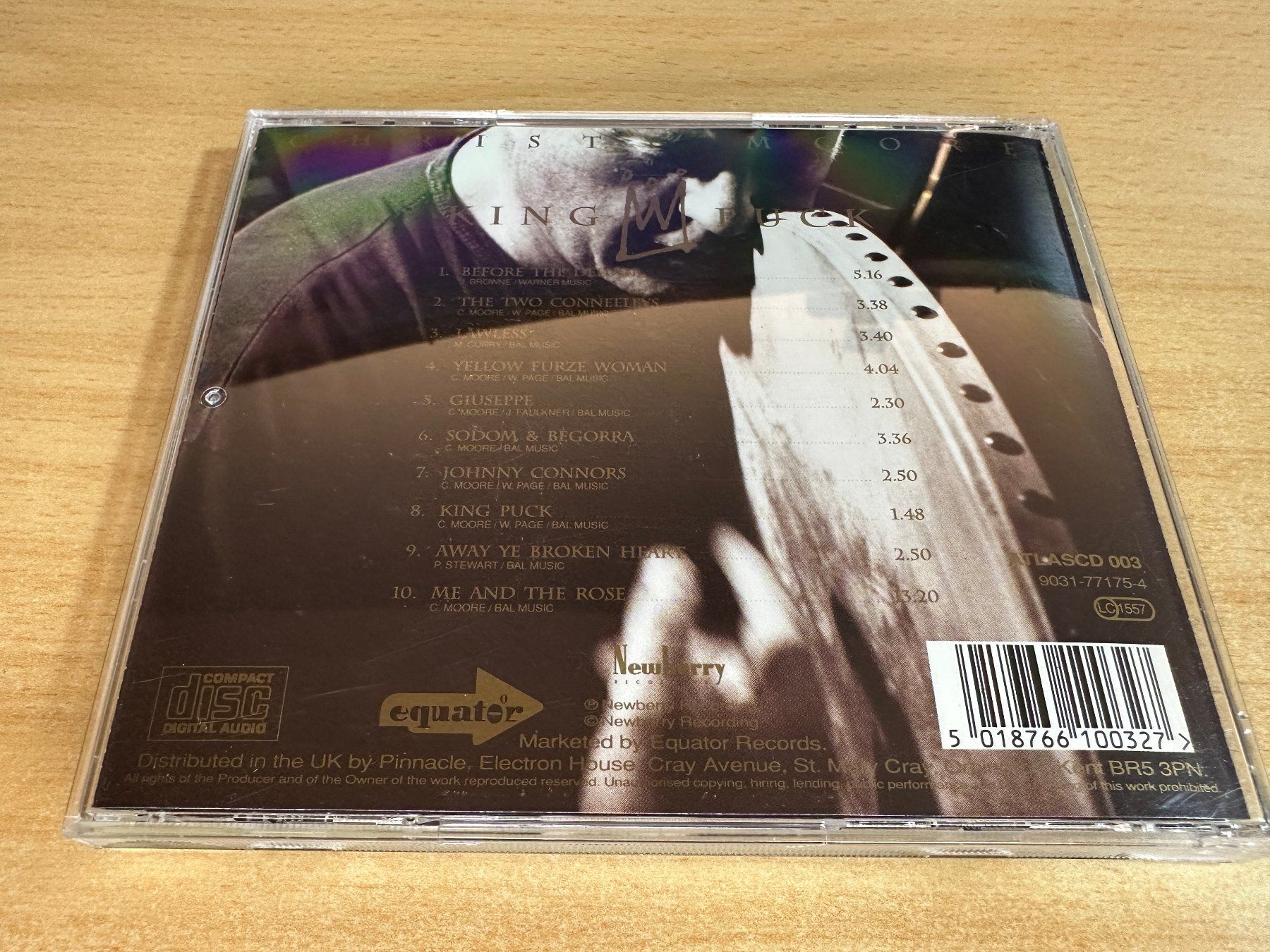 CD: F8 Christy Moore – King Puck – Usato da Rikon im Tösstal venduto da Alpenmutz 1
