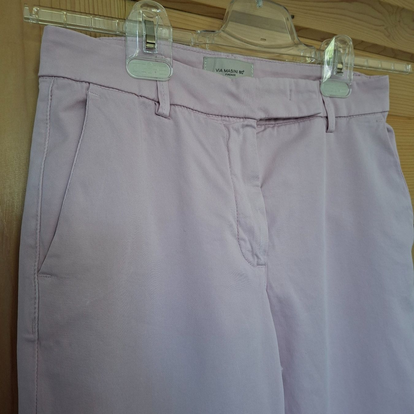 Hosen: Via Mansini 80 Leichte Sommerhose mit Fransenbund – Gebraucht aus Stäfa von meridianum 4