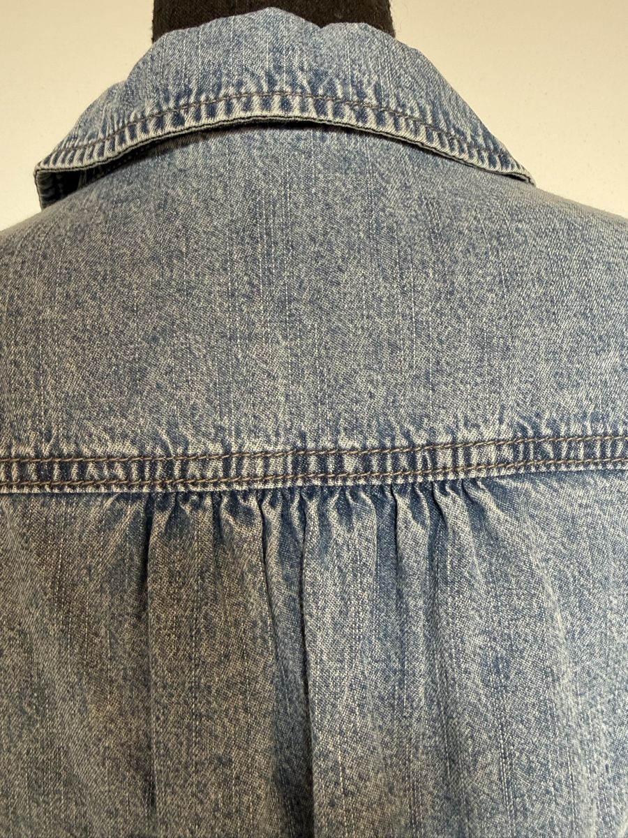 Only Camicette: Boho Jeansbluse von Inlay – Nuovo (secondo la descrizione) da Sigriswil venduto da ck56 6