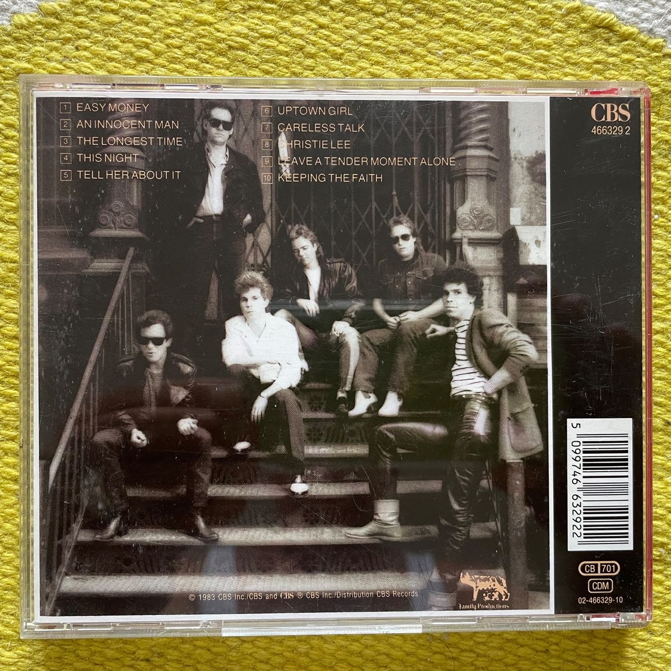 CDs: BILLY JOEL-AN INNOCENT MAN83 – Gebraucht aus Rorschacherberg von CD-Roli 1