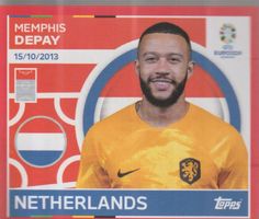 EURO 2024 Topps sticker NETHERLANDS NED 21 DEPAY