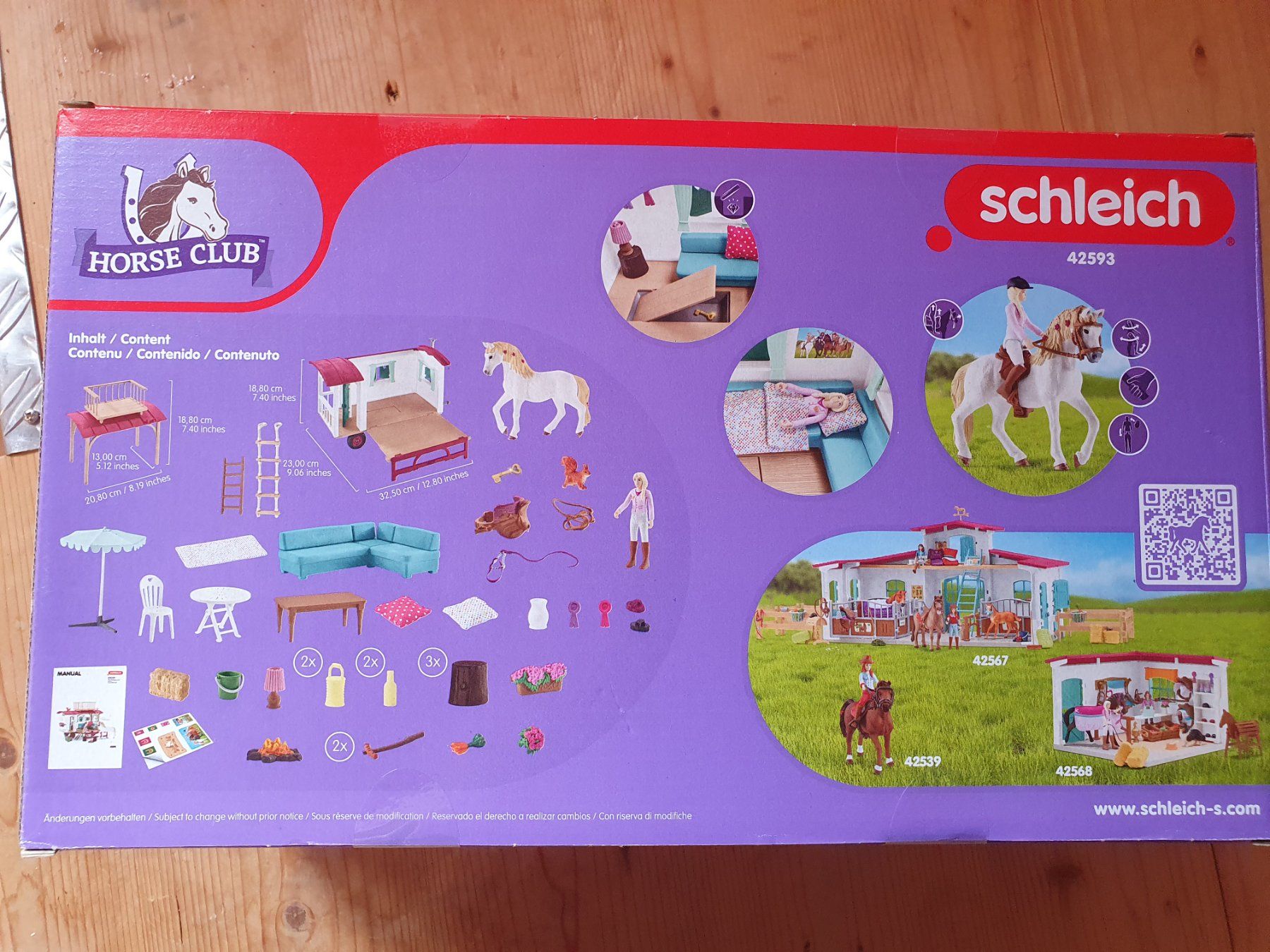 Schleich Giocattoli: Schleich Hors Club Wohnwagen – Nuovo e nell'imballaggio originale da Oftringen venduto da papillon075 3
