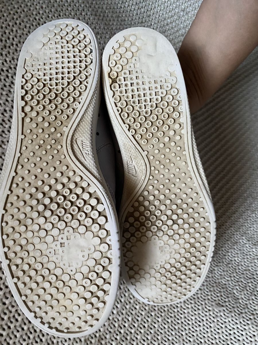 Nike Herrenschuhe: Baskets Nike bleu clair cuir 41 – Gebraucht aus Geneve von Monthoux13 5