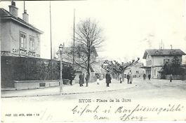 Nyon Place de la Gare Cafe du Chemin de Fer