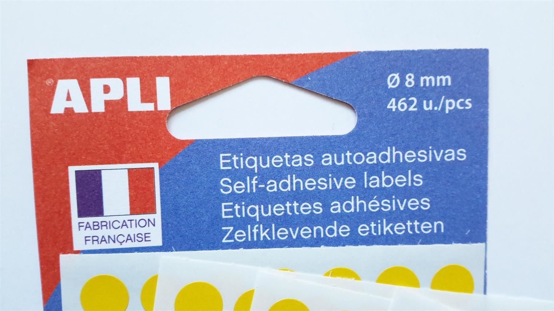 Sticker: Markierungspunkte, gelb, 8mm, 462 Stück – Nuovo e nell'imballaggio originale da St. Gallen venduto da cointec 6