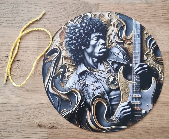 Insegne: Jimi Hendrix - Blechschild  (neu/OVP) – Nuovo e nell'imballaggio originale da Wilen b. Wollerau venduto da morethanmusic