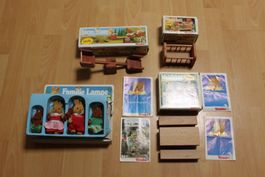 Simba Bear Family, Kinderbett, Tisch + Bänke, Wippe,