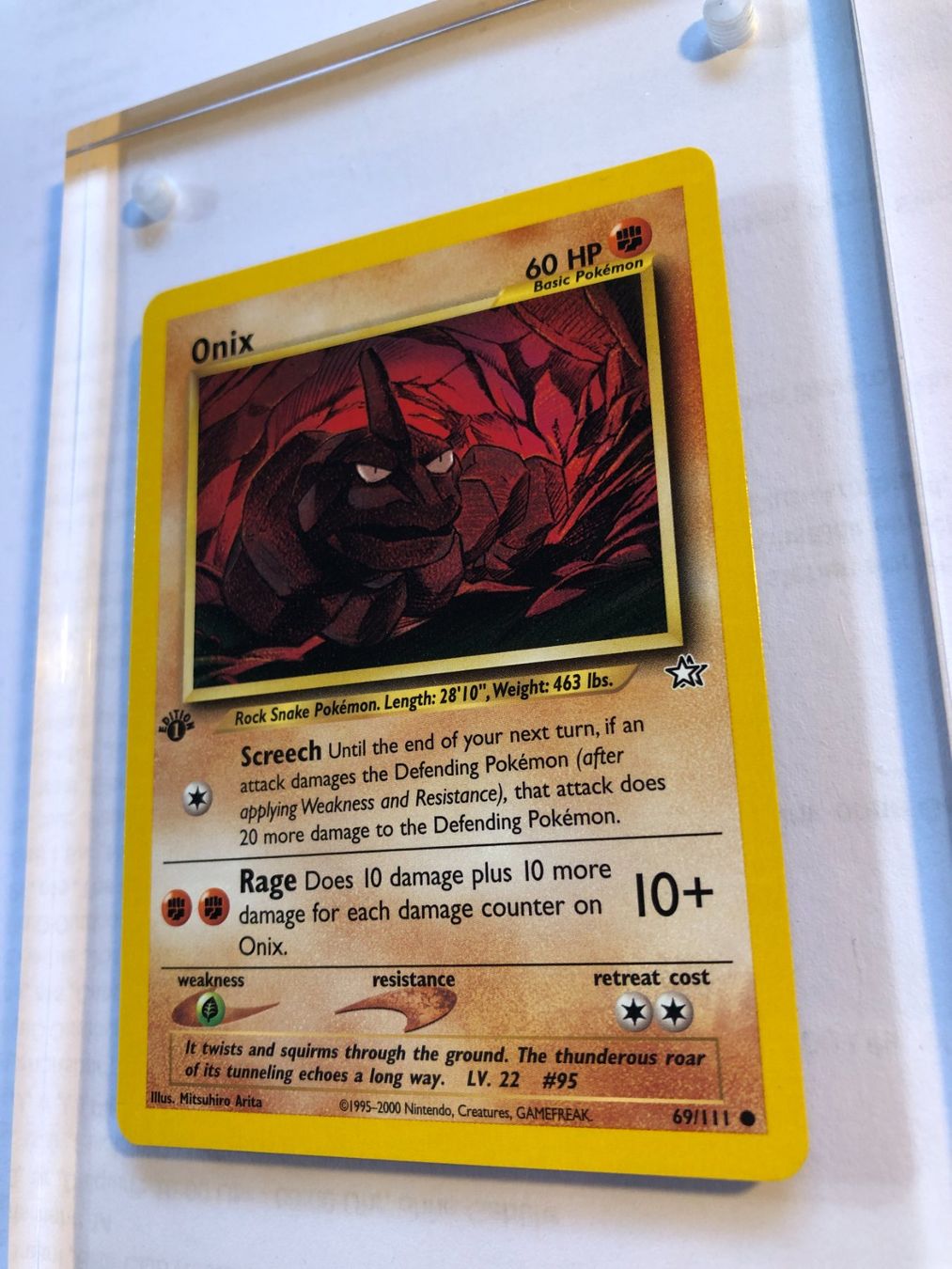 Carte collezionabili: Onix 1st Neo Genesis - NM - ab 1.- – Usato da Giubiasco venduto da dan_pr8b 2