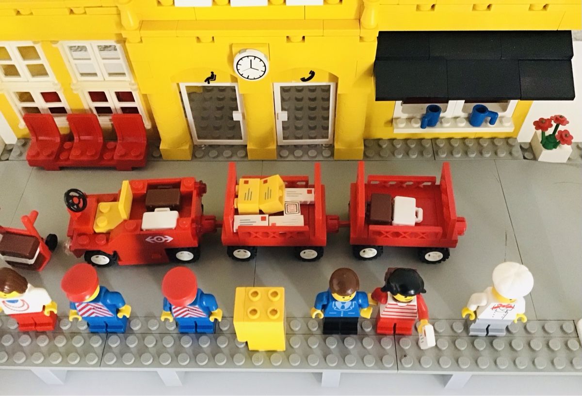 Lego Kit di costruzioni: Lego 4554 Bahnhof – Usato da Rodersdorf venduto da alfa03 2