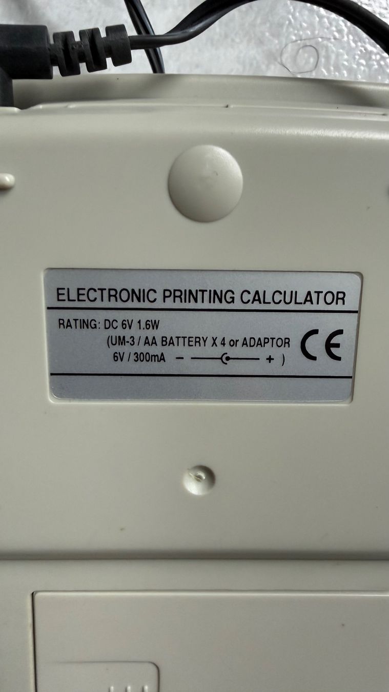 Calcolatrici tascabili: CALCOLATRICE   ELECTRONIC PRINTING – Usato da Monte Carasso venduto da Ely67 5