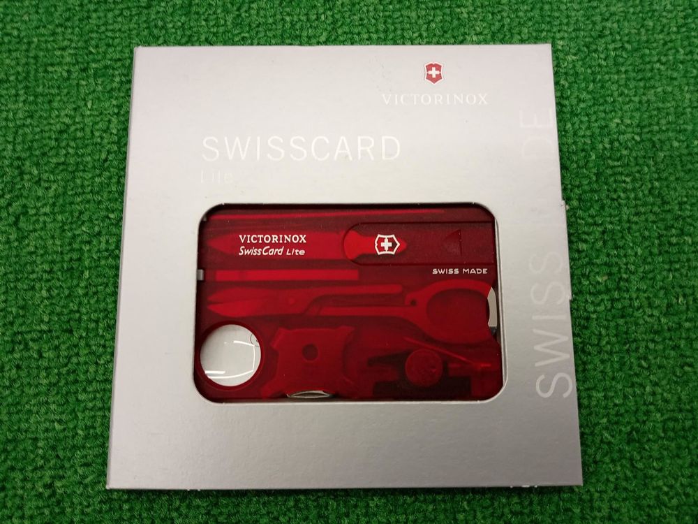 Victorinox Swisscard Lite, Rot | Kaufen Auf Ricardo