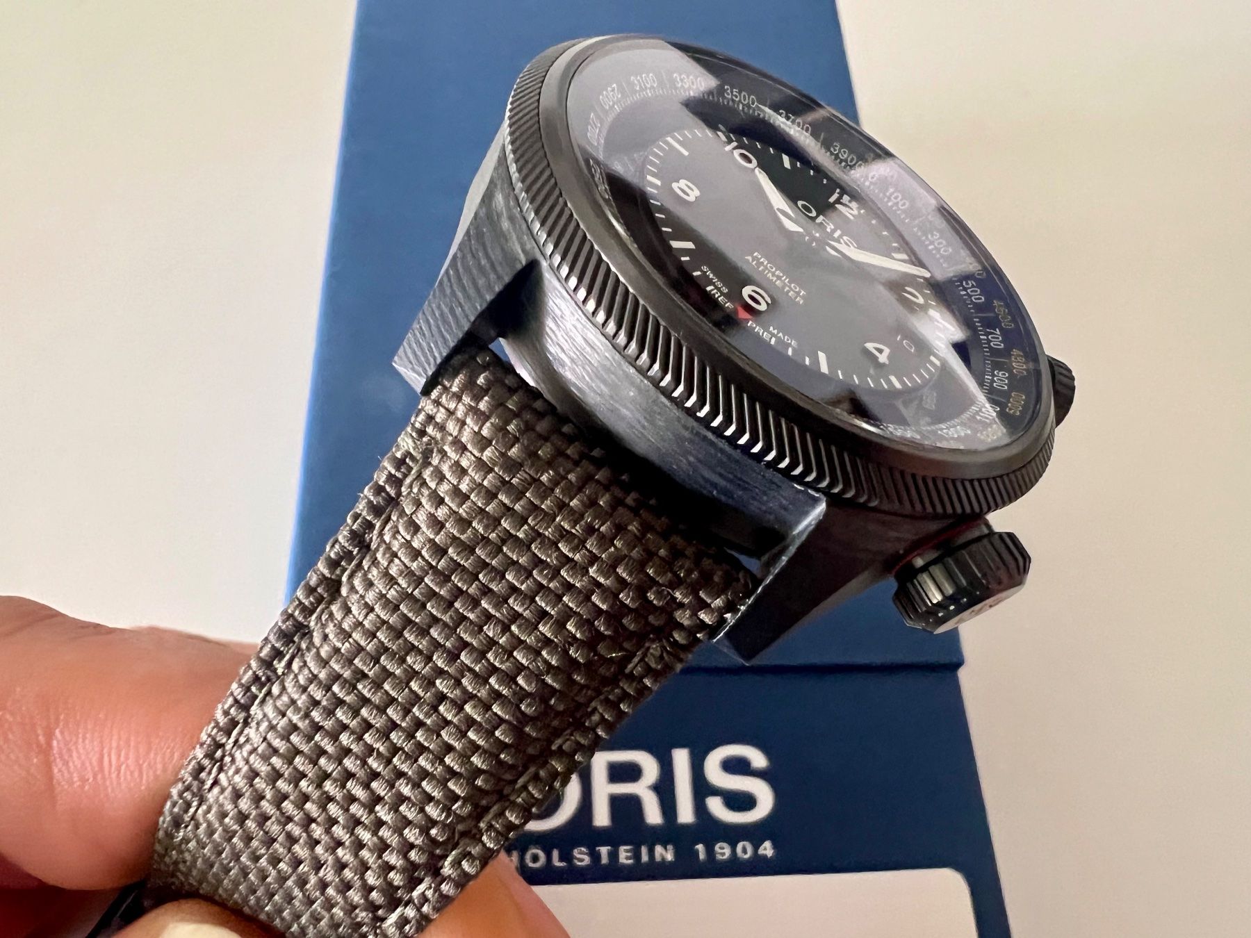 Oris Orologi: ORIS ProPilot Altimeter Échelle Mètres, Full Set, Fr. 6300.- – Nuovo (secondo la descrizione) da Le Mont-sur-Lausanne venduto da LycaGallery 5