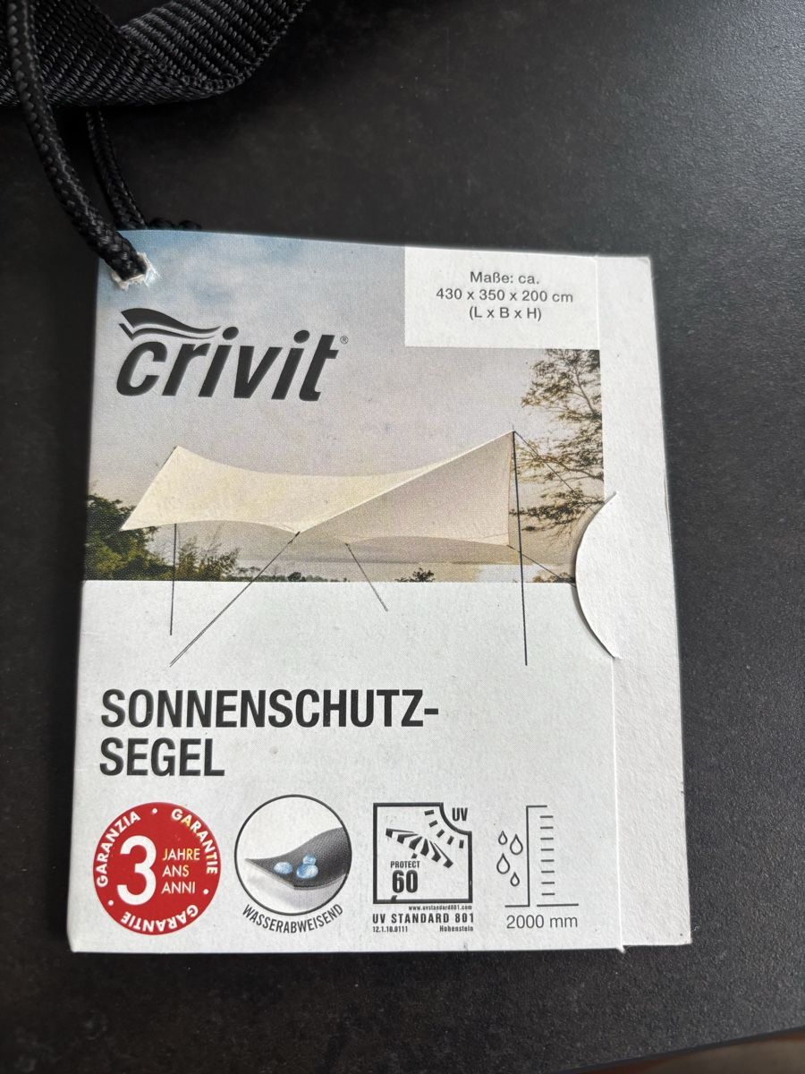 Sonnenschirme: Sonnenschutzsegel – Gebraucht aus Ried-Brig von sarah1990