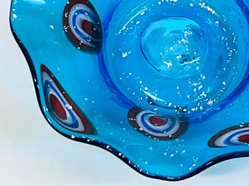 Ciotole: Glas Schale Blau im Murano Stil – Usato da Zürich venduto da Arche_Brockenhaus 5