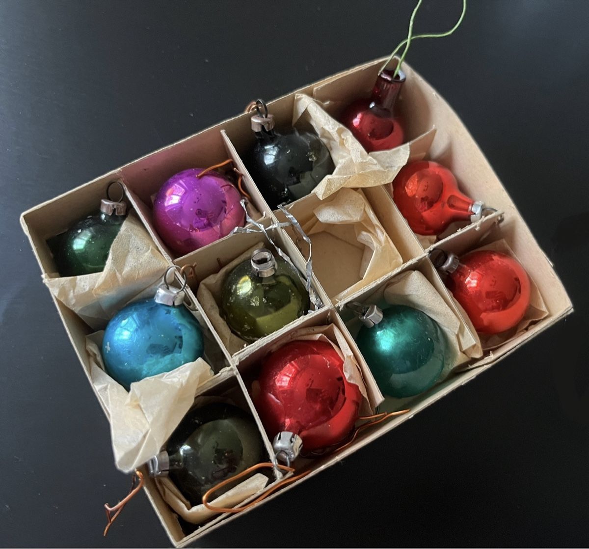 Tutte le decorazioni: Mini Weihnachtskugeln – Usato da Zürich venduto da Nowstalgia 1
