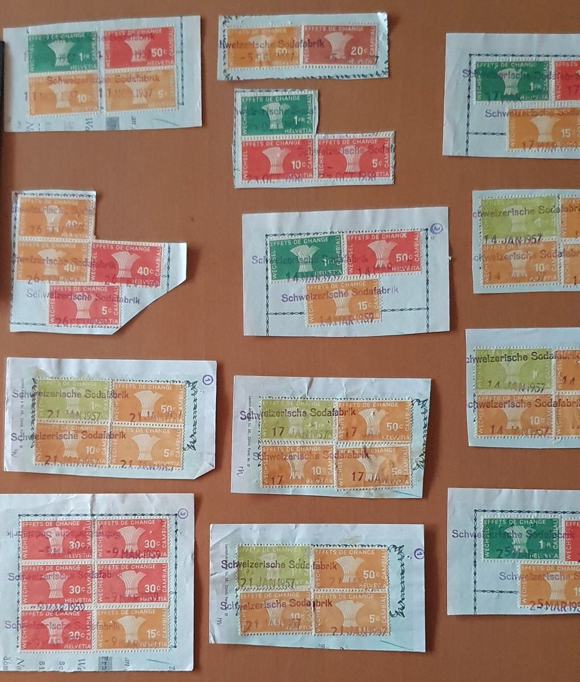 Tutti i francobolli: Lot Stempel Marken – Usato da Kreuzlingen venduto da Rschweiz1 2