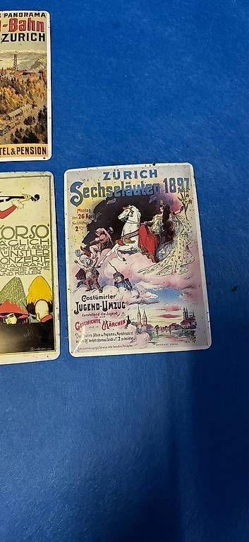 Cartoline postali: Metallpostkarten von Trouvailles – Usato da Horgen venduto da mel_cn8v 1