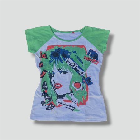 y2k graphic "arts" womens t-shirt vintage retro top damen