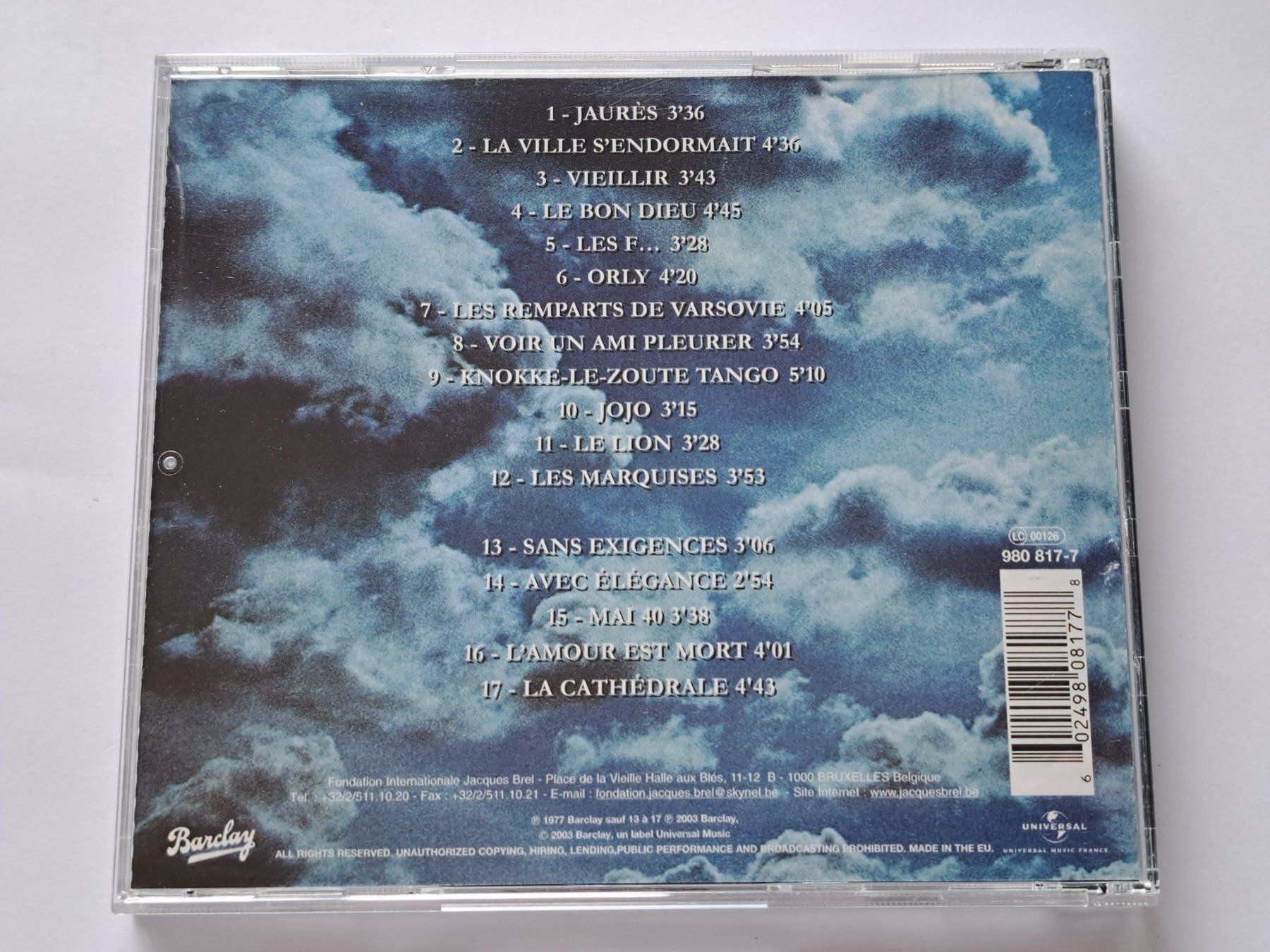 CDs: Cd Brel - Brel ( 1977 ) – Gebraucht aus Pully von bro_n52j 1