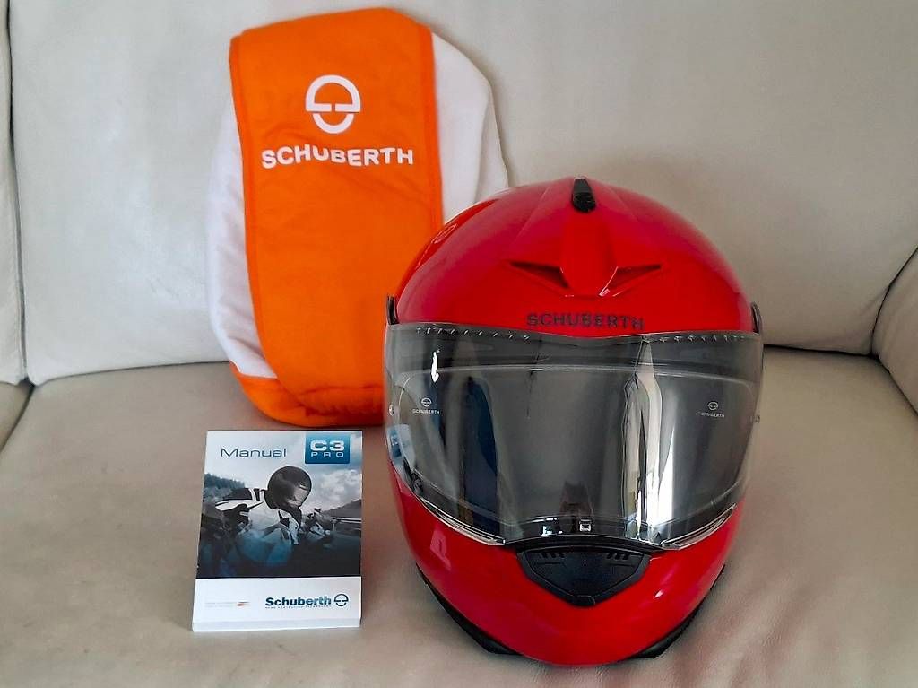 Schuberth Casques & visières: Schuberth C3 Pro Klapphelm, Gr.M 56/57, rot – D'occasion à Schafisheim par Kef1 4