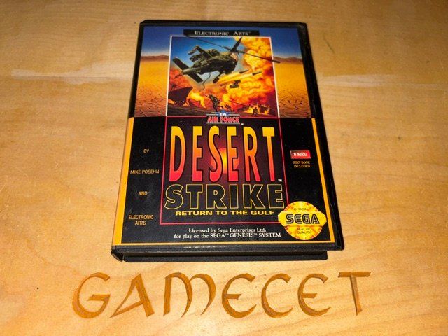Sega Giochi: Desert Strike Sega Mega Drive Genesis Strom Saddam – Usato da Steinach venduto da Gamecet