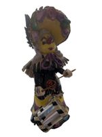 Fasnachtsfigur CHAPALLAZ Alte Tante Tambour 33cm